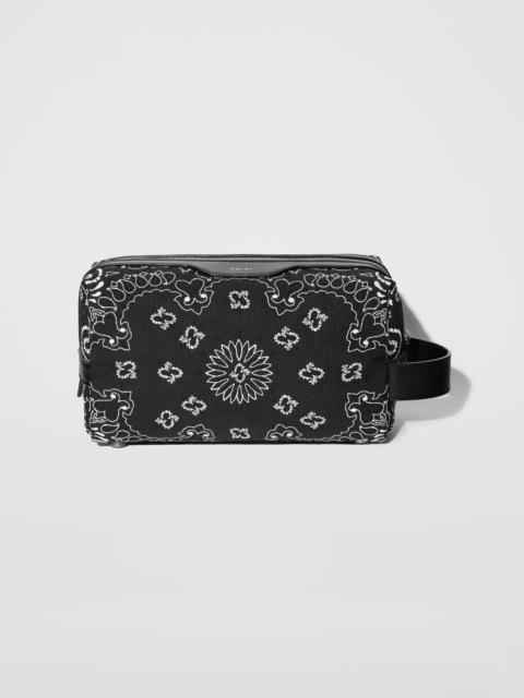 AMIRI CANVAS BANDANA DOPP KIT CASE