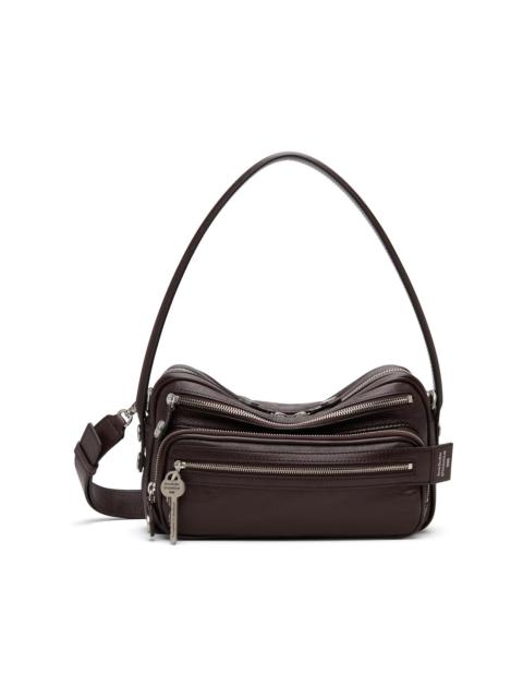 Acne Studios Brown Camero Party Shoulder Bag