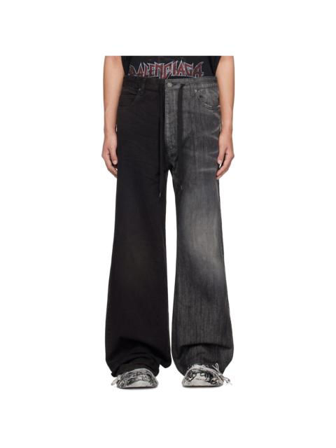 BALENCIAGA Black 50-50 Jeans