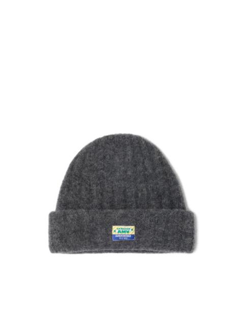 American Vintage Vitow ribbed-knit beanie hat