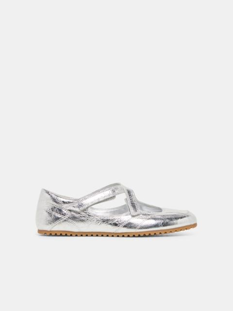 dolce vita YONO SNEAKERS SILVER DISTRESSED LEATHER