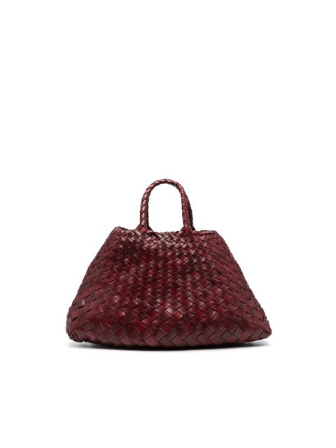 DRAGON DIFFUSION woven leather shoulder bag