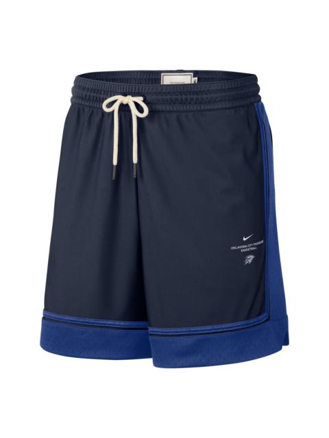 Nike Nike Oklahoma City Thunder Standard Issue 6" Shorts 'College Navy Rush Blue' IQ1801-419