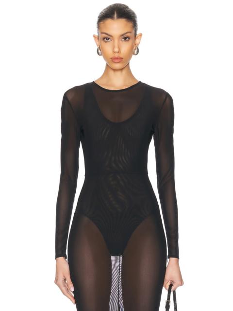 ALEX PERRY Power Mesh Bodysuit