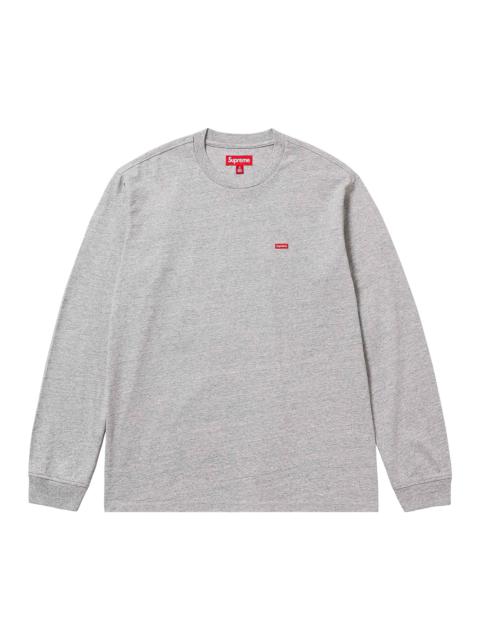 【SUPREME】 Small Box Raglan Crewneck Heather Grey - 24SS Supreme Small Box Raglan Crewneck (SS24) - $138