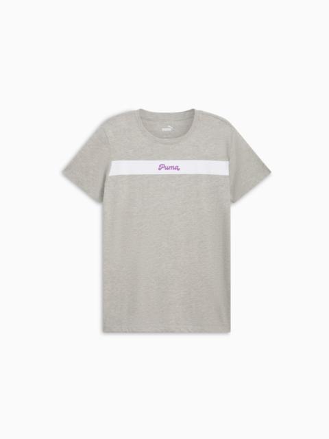 PUMA Upfront Line Logo Women's Tee