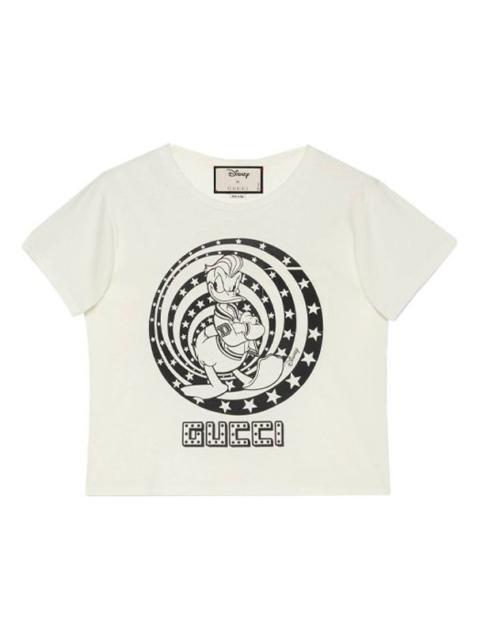 GUCCI Disney x Gucci Donald Duck cotton T-shirt