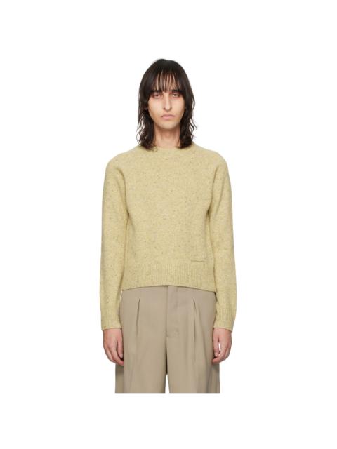 AMI Paris Green Crewneck Sweater