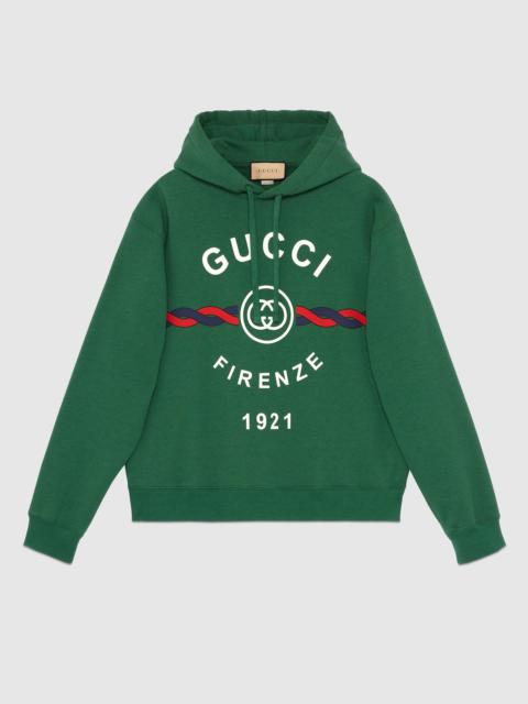 GUCCI Interlocking G torchon cotton sweatshirt