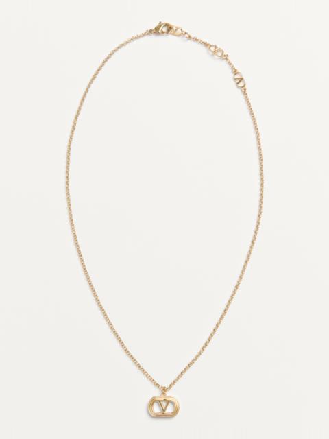 Valentino OVAL METAL NECKLACE