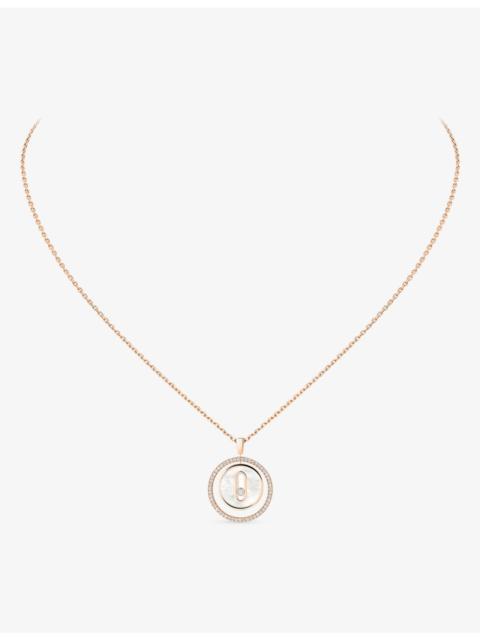 MESSIKA Messika 18ct Yellow-Gold, Mother-Of-Pearl And 0.18ct Diamond Necklace