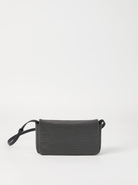 Brunello Cucinelli Precious flap bag in grained leather