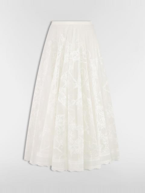 Dior Mid-Length Flared Skirt