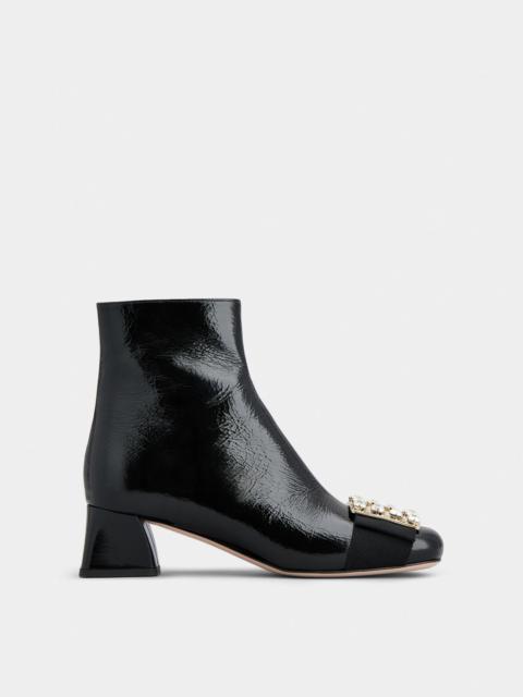 Roger Vivier Très Vivier Booties in patent leather