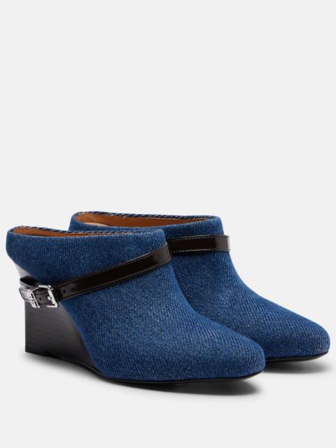 GANNI Wedge ankle boots