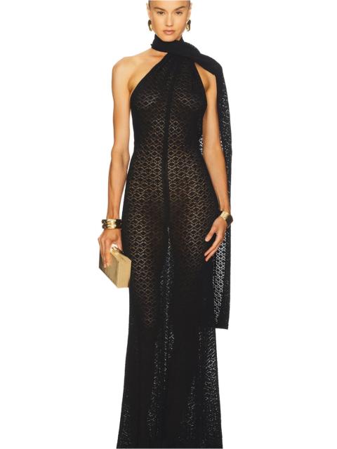 HELSA Robbyn Wrap Gown