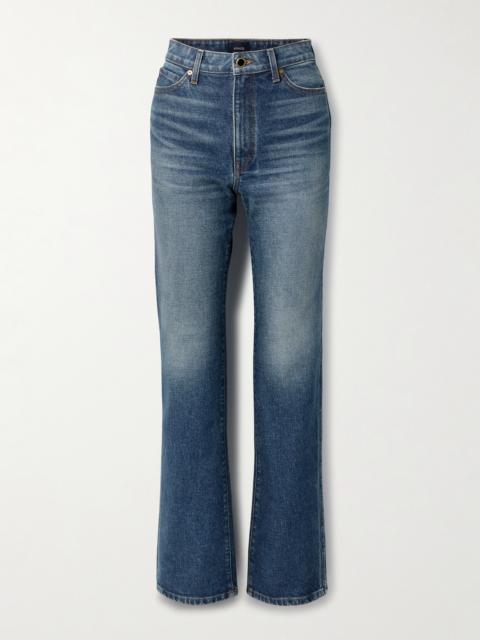 KHAITE Danielle High-rise Slim-leg Jeans