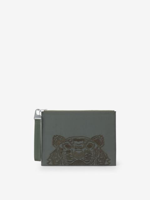 KENZO Large canvas Kampus Tiger pouch