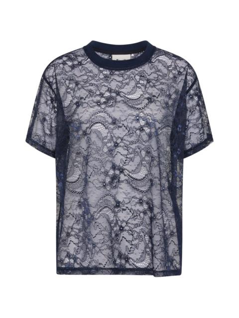 THE UPSIDE Memento lace T-shirt