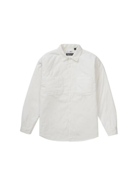 Supreme Supreme MM6 Maison Margiela Padded Shirt White