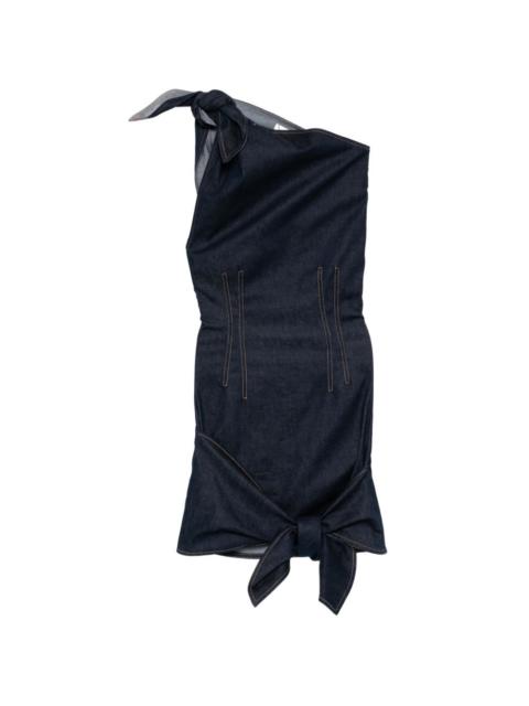 Monse bow-tie mini dress