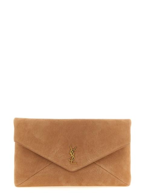 SAINT LAURENT 'Envelope' maxi clutch