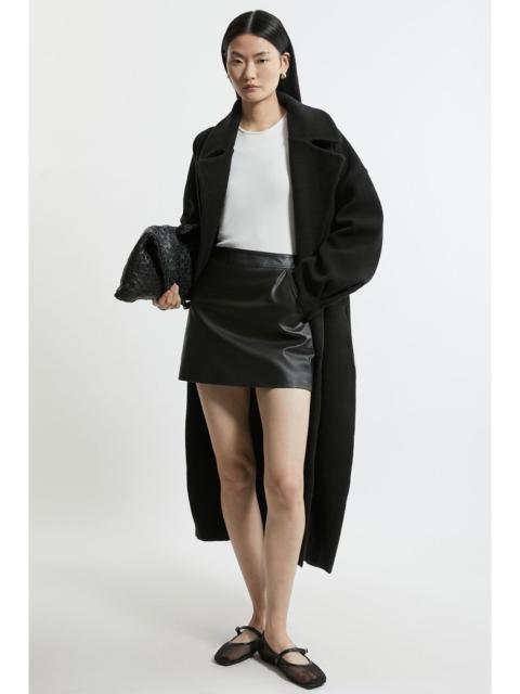 KAREN MILLEN Compact Wool Blend Oversized Knit Coatigan