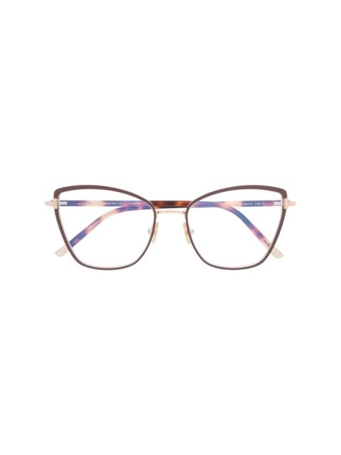 TOM FORD tortoiseshell cat-eye glasses