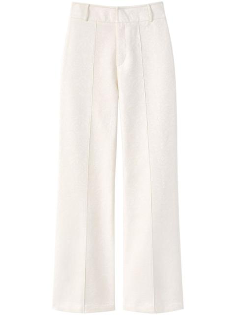 DESTREE Yoshi jacquard trousers