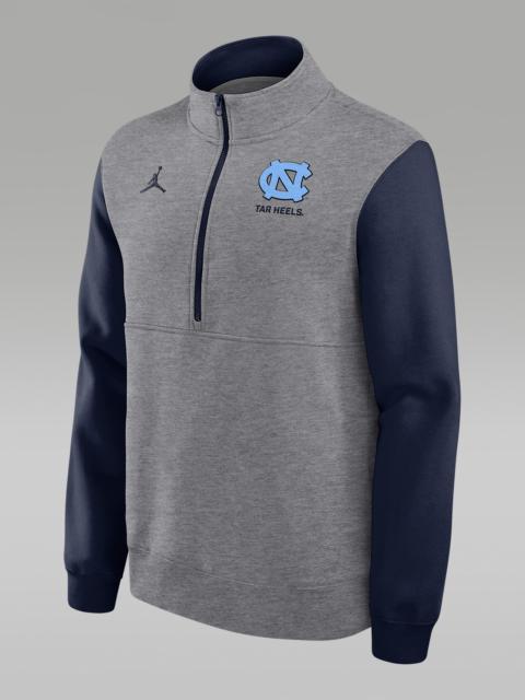 Jordan North Carolina Club Men's Jordan Brand College 1/2-Zip Crew
