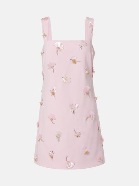 SIMKHAI Ella embellished minidress