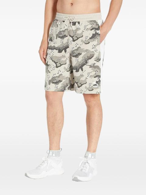 PUMA camouflage print shorts