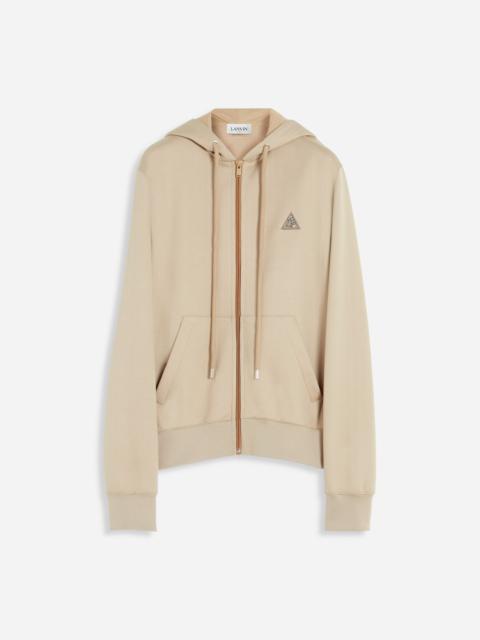 Lanvin ZIP-UP CURB HOODIE