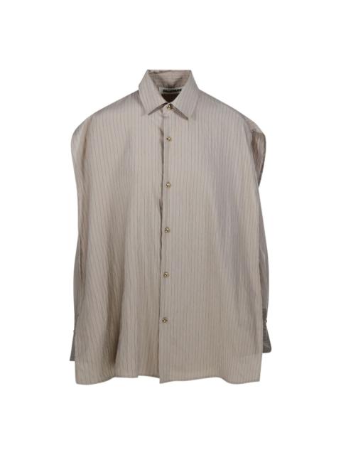 cape-attached shirt