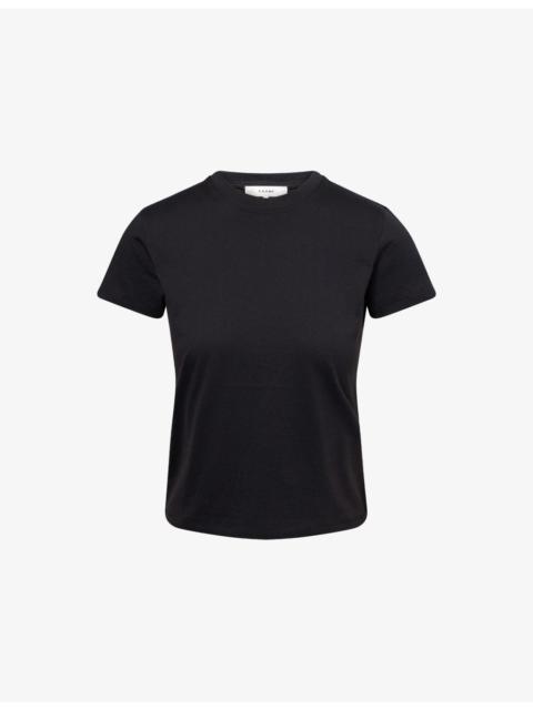 FRAME The Baby Short-Sleeves Cotton-Jersey T-Shirt