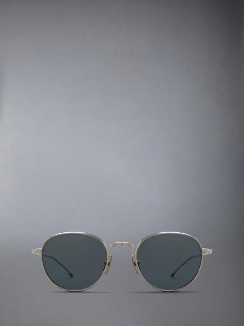 Thom Browne Titanium Round Sunglasses