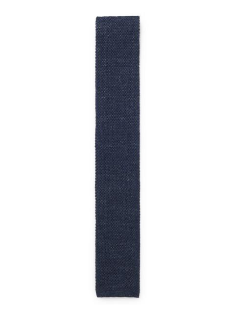 BOSS BOSS BY BECKHAM LINEN AND TUSSAH SILK TIE