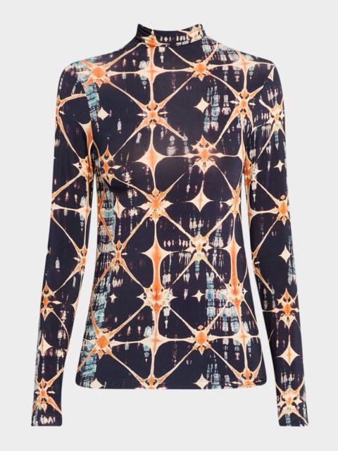 ULLA JOHNSON Aurelia Long-Sleeve Turtleneck