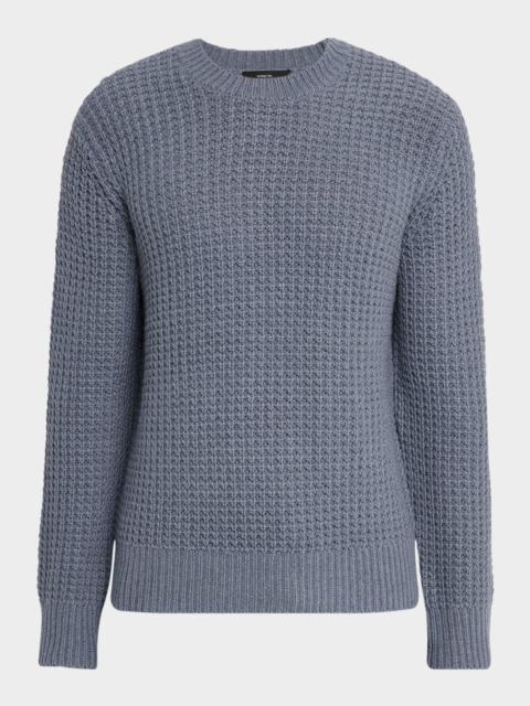 Vince Men's Macro Waffle Cashmere Sweater