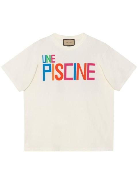GUCCI GG cotton printed T-shirt
