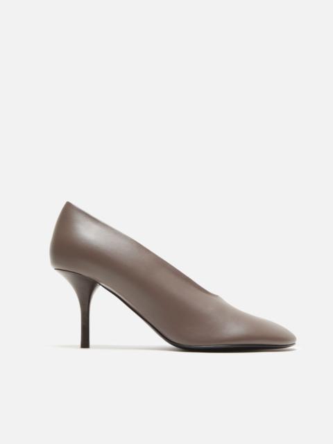 Acne Studios Leather pump - Earthy brown