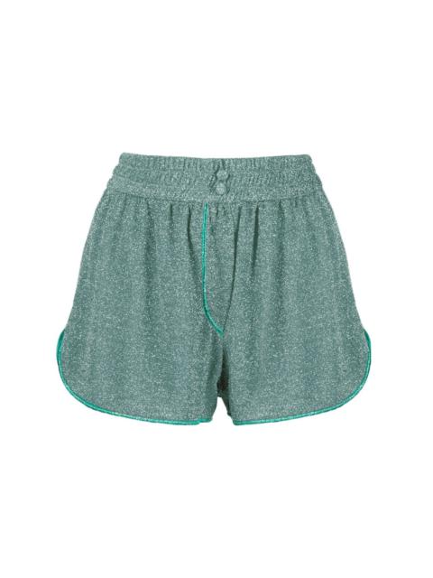 Lumiere lurex shorts