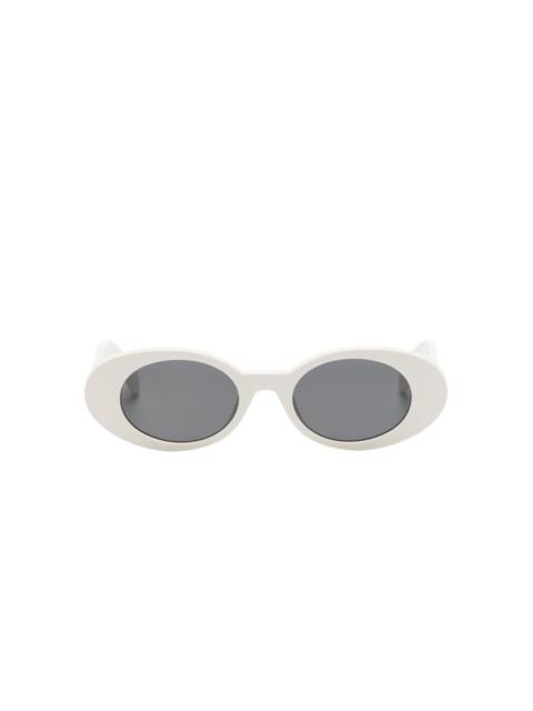 Gilroy oval-frame sunglasses
