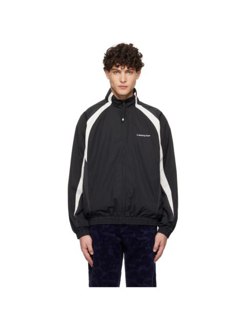 Black 'Bathing Ape' Logo Track Jacket