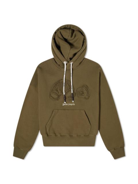 Palm Angels Palm Angels Garment Dyed Kill The Bear Popover Hoody