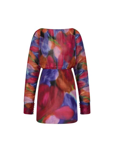 REBECCA VALLANCE Cabaret Roses Mini Dress
