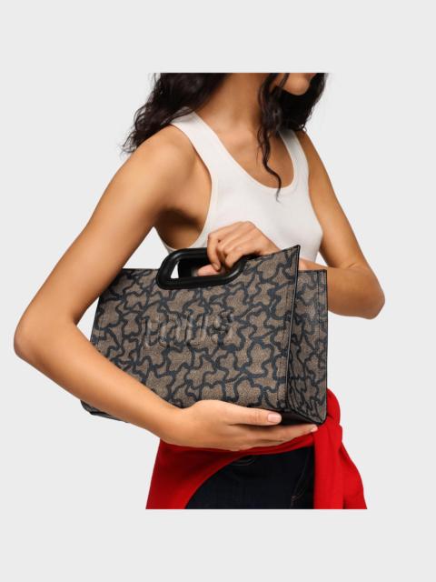 TOUS Medium black Kaos Icon Amaya Shopping Bag