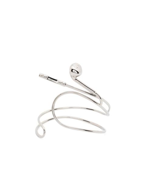 COPERNI earphones-motif open-cuff bracelet