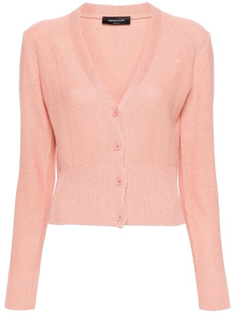 FABIANA FILIPPI sequin-embellished cardigan