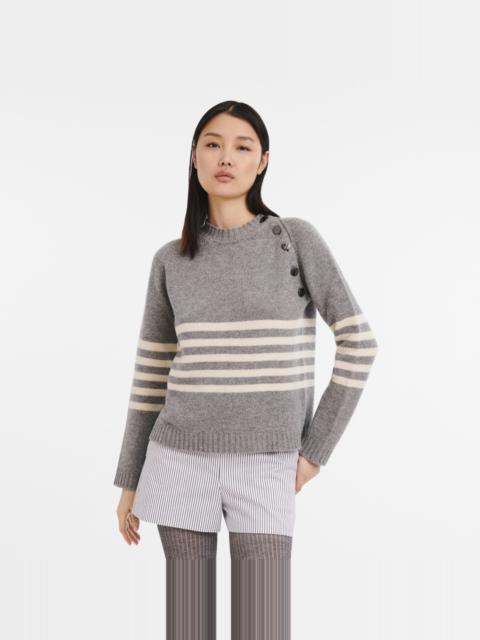 Longchamp Fall-Winter 2023 Collection Sweater Grey - OTHER